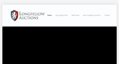 Desktop Screenshot of longfellowauctions.com